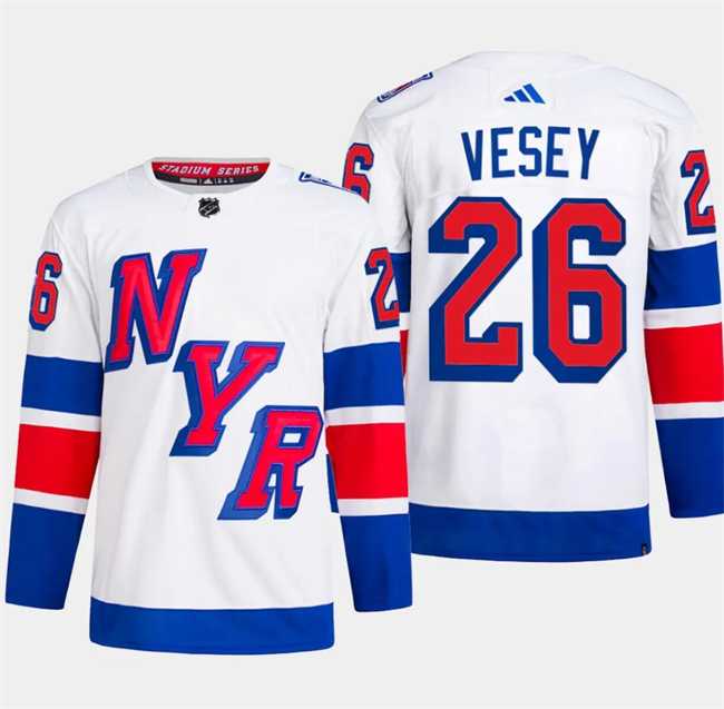 Men's New York Rangers #26 Jimmy Vesey White 2024 Stadium Series Stitched Jersey Dzhi,We sell and wholesale Men's New York Rangers #26 Jimmy Vesey White 2024 Stadium Series Stitched Jersey Dzhi on line form chian!